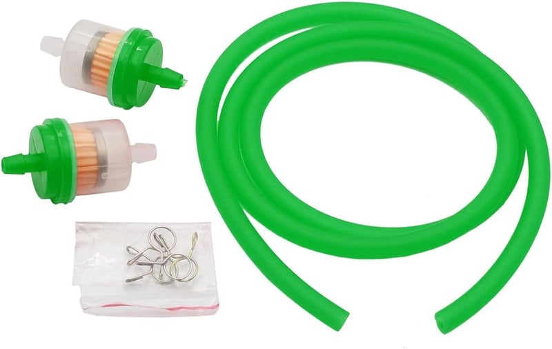 PRO BAT 5mm 125cc Gas Fuel Line Tube for 50cc 70cc 90cc 110cc 125cc 150cc ATV Quad Go Kart Four Wheeler Dirt Bike Moped Pocket Bike Motorcycle(39.3'', Green) - Image 5